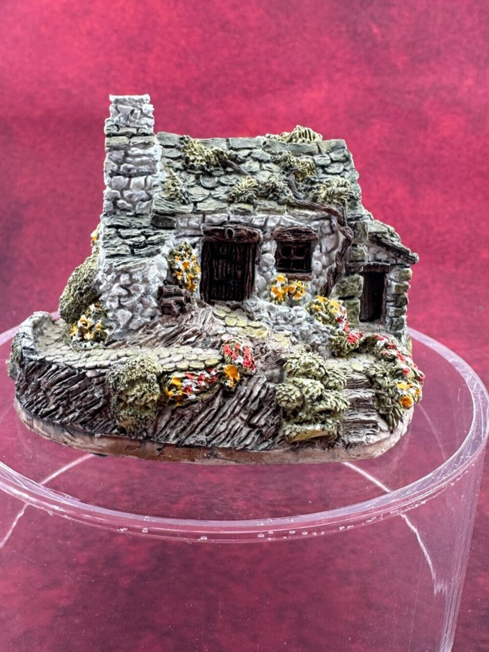 VTG  LILLIPUT LANE "THE HERMITAGE" MINIATURE COTTAGE HANDMADE IN UK 1987 w/o BOX